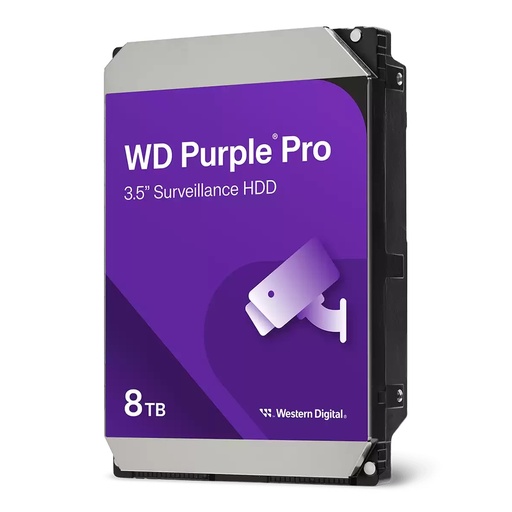 [SNR88134] Disco Duro WD 3.5" 8TB WD8002PURP Purple Pro 7200 RPM 256MB SATA3