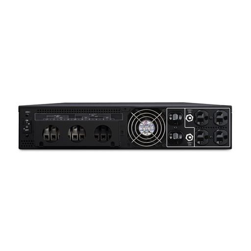 [SEC101665] No Break CyberPower PR3000RT2U Línea Interactiva, 3000W, 3000VA, Entrada 70 - 155V, Salida 100 - 120V, 9 Contactos