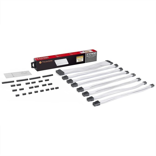 [WIR86432] Cable de Poder Thermaltake PCI-E Macho - PCI-E Macho 24 Pin/4+4EPS/8 Pin/6 Pin 30cm