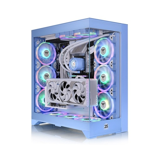 [CAB28702] Gabinete Thermaltake CTE E600 MX Hydrangea Blue Mid Tower Chassis