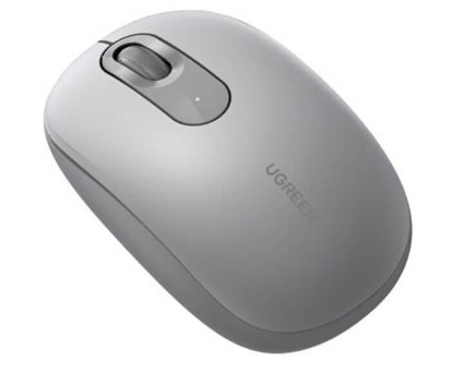 [SEC102058] Mouse Ergonómico Ugreen 90669, Inalámbrico, Óptico, 2.400DPI, RF Inalámbrico, Gris