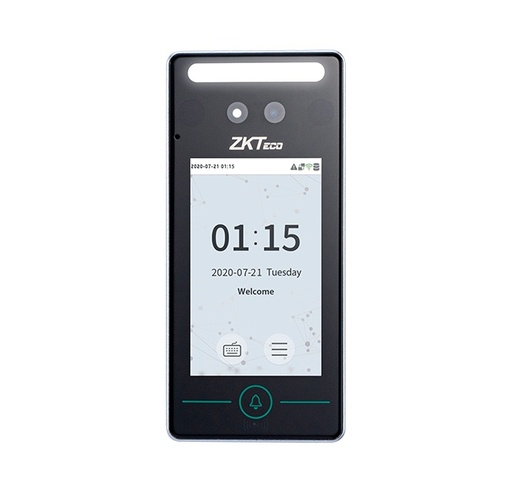 [SEC2000] Zkteco facev4l1dpack - control de acceso facial y tarjeta para una puerta de madera o metal / 200 kg / reconocimiento facial a 2