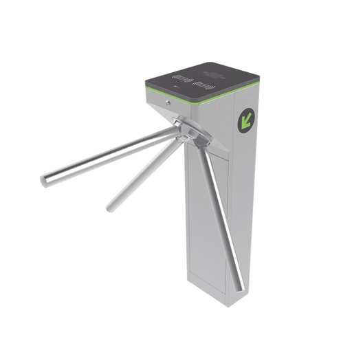 [SEC102146] Torniquete Trípode de Acero Inoxidable ZKTeco MTS-1000 Diseño Ultra Compacto 25 Personas Por Minuto 2 Millones De Ciclos