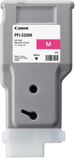 [PRI3065] Tanque De Tinta Canon PFI-320M Magenta 300ml TM-200 TM-200 MFP L24ei