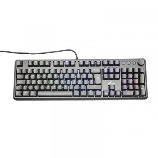 [KNM180238] Teclado Gamer Yeyian Asward Series 3000 RGB Mecánico Switch Blue Alámbrico Negro (Español)
