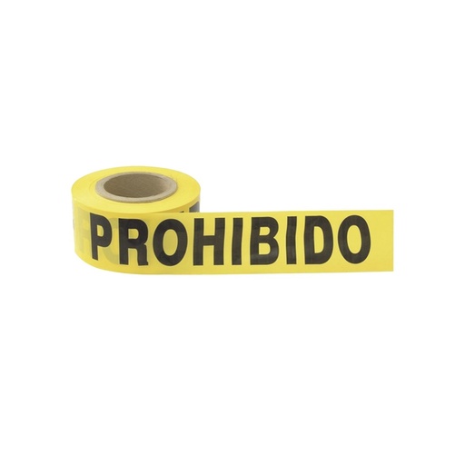 [TOO1258] Cinta para barricada "PROHIBIDO EL PASO" Surtek SYS-137299 100 m x 3 in 