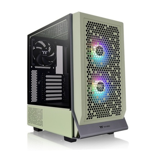 [ACC779970] Gabinete Thermaltake Ceres 300 TG ARGB Matcha Green Midi-Tower ATX/EATX/Micro-ATX/Mini-ITX USB 3.0 sin Fuente 3 Ventiladores Instalados