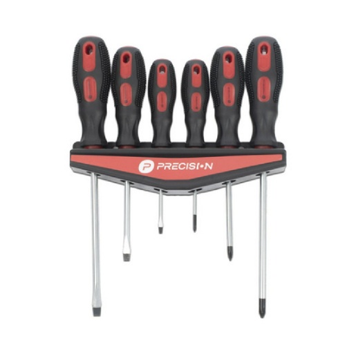 [NET32413] Juego de 6 Desarmadores Precision PST-H020-07 Con Organizador