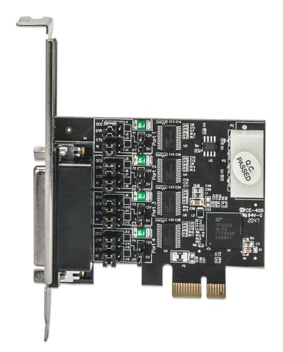 [NET1281] Tarjeta PCI Express Manhattan 153584 4x VGA 2.5Gbit/s
