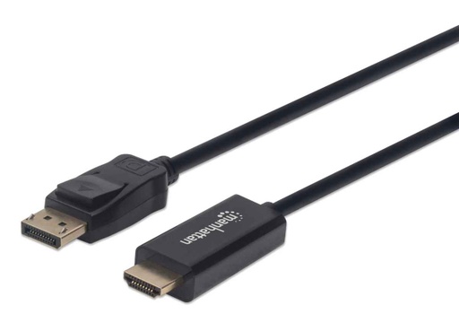 [ACC697621] Cable Manhattan DisplayPort Macho - HDMI Macho 4K 1 Metro