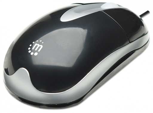 [KNM180255] Mouse Manhattan Óptico MH3 Alámbrico 1000DPI USB