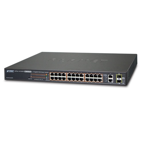 [NET1292] Switch planet fgsw-2624hps - negro