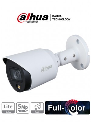 [SEC2051] Cámara bullet full color de 5 megapixeles lente de 3.6 mm micrófono integrado