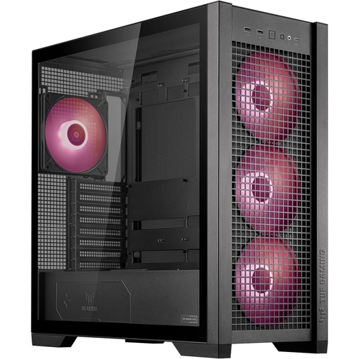[CAB28801] Gabinete ASUS TUF GAMING GT302 ARGB Midi-Tower ATX/EATX/Micro-ATX/Mini-ITX USB 3.1 sin Fuente 4 Ventiladores Instalados