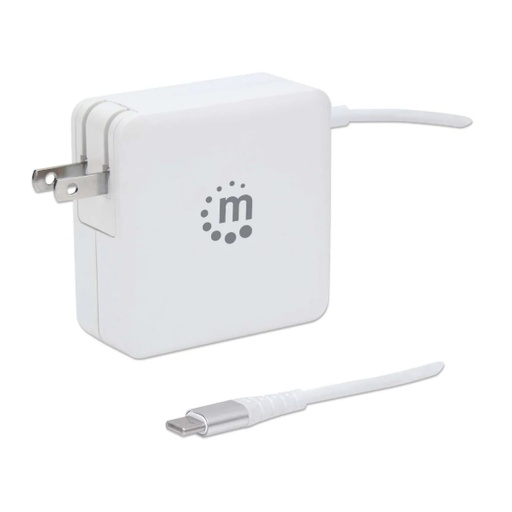 [ACC780012] Cargador de Pared Universal Manhattan 180245 60W USB C 1x USB A