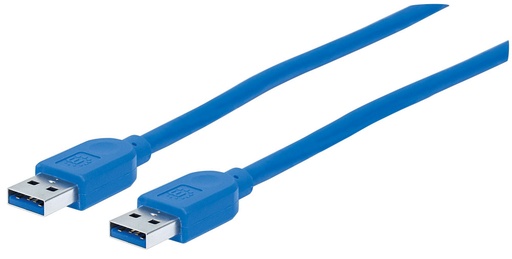 [WIR87150] Manhattan Cable USB-A Macho - USB-A Macho, 1.8 Metros