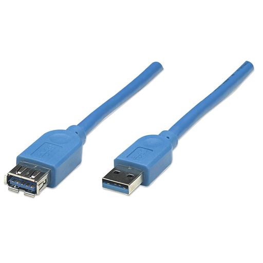 [WIR87158] Manhattan Cable USB-A Macho - USB-A Hembra, 3 Metros
