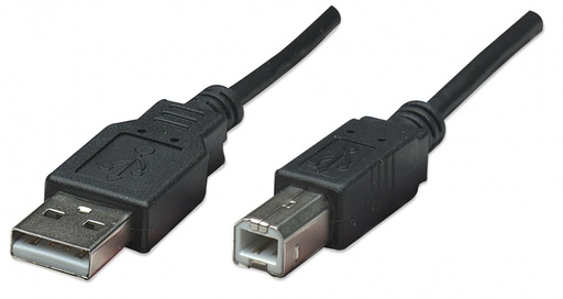 [WIR87162] Manhattan Cable USB-A Macho - USB-B Macho, 50cm