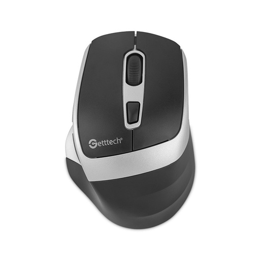 [KNM182313] Mouse Egonomico Silencioso Getttech 6 Botones 1600 DPI 