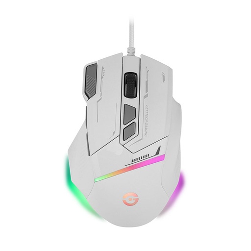 [KNM182315] Mouse Gamer Ergonomico Getttech 7200 DPI RGB 