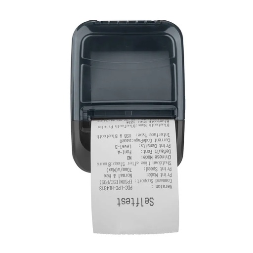 [POS900] Mini Printer Termica Portatil Qian QOP-T58UB-RP 58mm USB Bluetooth 