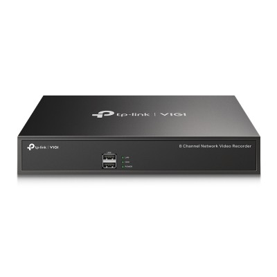 [SEC2077] NVR De 8 Canales TP-Link VIGI NVR1008H Para 1 Disco Duro Máx 10TB 2x USB 2.0 1x RJ-45