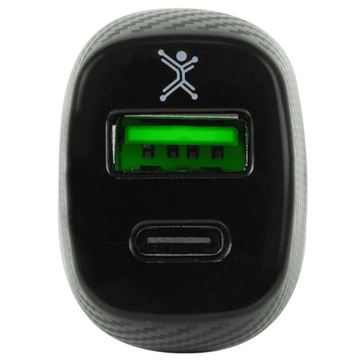 [ACC780331] Perfect Choice Cargador para Auto PC-240884, 24V, 1x USB-C, 1x USB-A, Negro