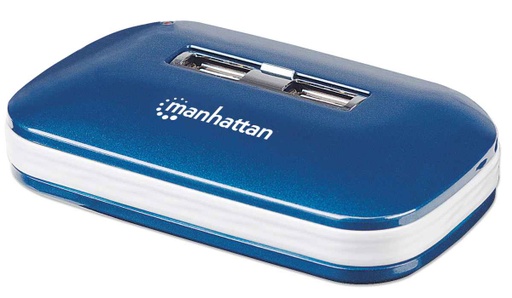 [ACC697743] Hub USB 2.0 Manhattan De 7 Puertos 480 Mbit/s Con Fuente