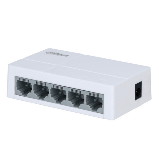 [NET33108] Switch Dahua Fast Ethernet Access PFS3005-5ET-V2 5 Puertos 10/100 Mbps 1Gbit/s 2000 Entradas No Administrable