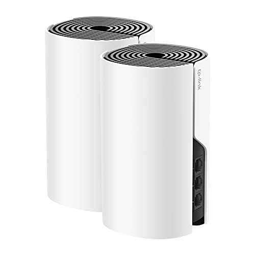 [NET33112] Tp-link deco s7 2 pack - kit de 2 routers inalámbricos mesh para hogar de doble banda wi-fi 5 ac1900 mbps con 3 puertos gigabit wan/lan, 3 antenas internas y administración en la app deco (ios, android). (2 piezas)