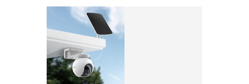 [SEC103462] Kit de cámara de batería recargable  y panel solar / wi-fi / almacenamiento gratuito en memoria interna de 32 gb / incluye 1 pieza de cs-hb8 y 1 pieza de cs-cmt-solarpanel-c