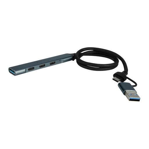 [ACC780402] Hub USB Vorago USB C - 3x USB C 1x USB A 3.0