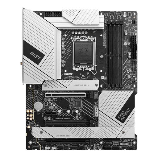 [MOB70611] Tarjeta Madre MSI PRO Z790-A MAX WIFI S-1700 Intel Z790 HDMI 192GB DDR5 Para Intel