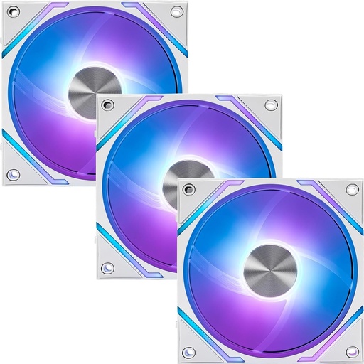 [COO100541] Ventilador Para Ggabinete MSI MPG EZ120 ARGB WHITE-3W Conexion Magnetica 3x 360mm