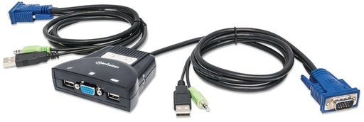 [WIR103] Cable Kvm manhattan 2 puertos - 1920 x 1440 pixeles