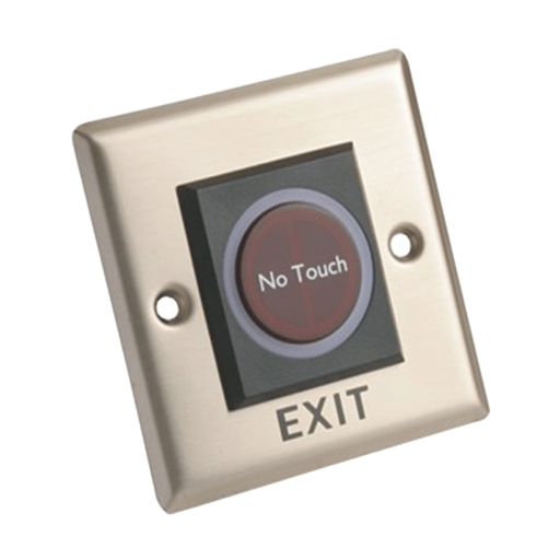 [SEC103845] Botón de Salida Dahua ASF908 Alámbrico Acero inoxidable