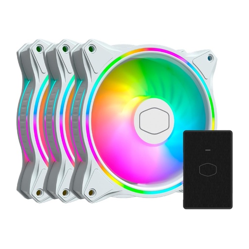 [CAB29034] Kit de Ventiladores Cooler Master MasterFan MF120 3x 120mm 1800RPM ARGB