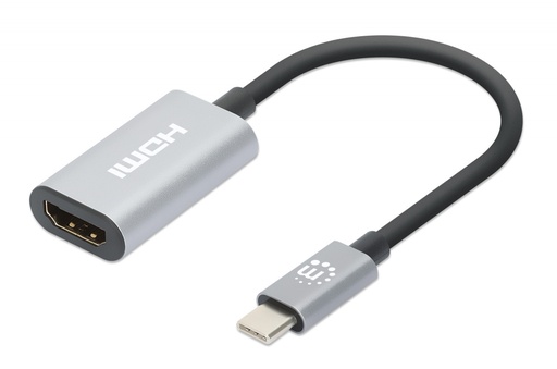 [ACC780484] Manhattan Hub USB-C Macho, 1x HDMI, 5 Gbit/s, Gris