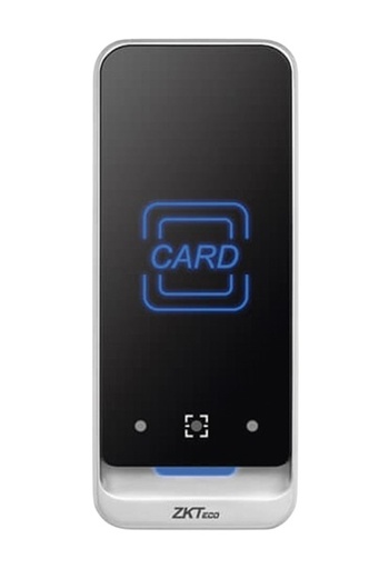 [SEC104068] ZKTeco Lector de Códigos QR y Tarjeta de Proximidad QR600VE, RS-485, Negro