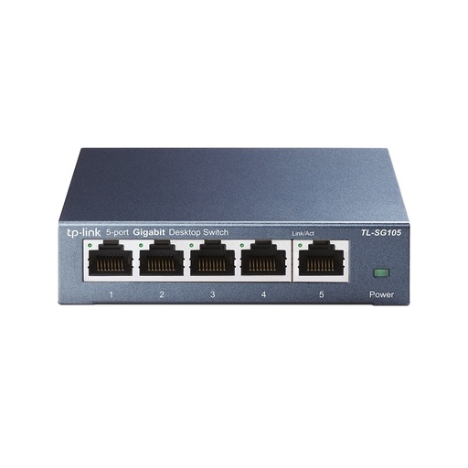 [NET251] Switch TP-Link Gigabit Ethernet TL-SG105 10/100/1000Mbps 5 Puertos No Administrable