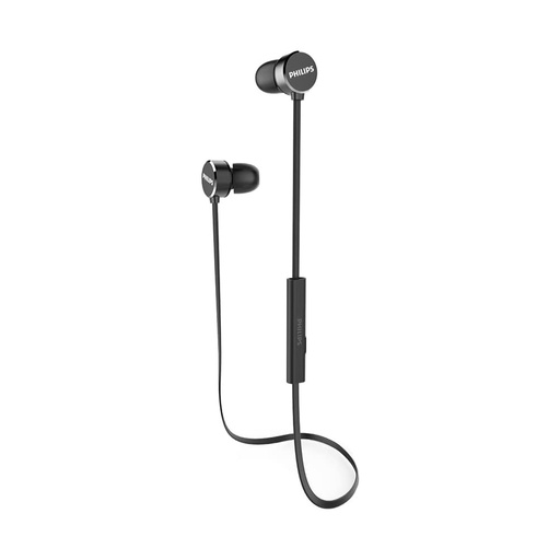[SEC104725] Audifonos Inalambricos In-ear Philips Upbeat TAUN102BK/27 Con Microfono Bluetooth Inalámbrico