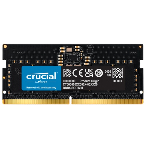 [SNR88389] Memoria RAM Crucial CT8G56C46S5 DDR5 5600MHz 8GB ECC CL46