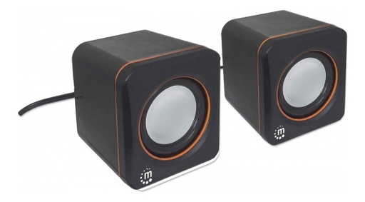 [ACC697986] Bocinas Manhattan Serie 2600 USB 2 Altavoces Cubo Jack 3.5mm