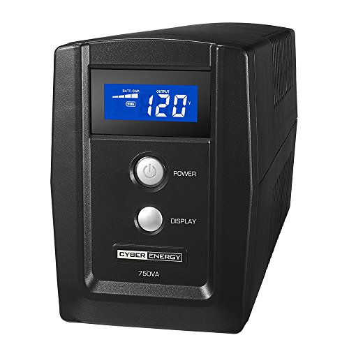 [POW54774] No break ups tipo torre om750atlcd cyberpower 750va/420watts/display/ 3 contactos con respaldo de bateria y supresion de picos/ 3 contactos con supresion de picos/linea interactiva/green power/ puertos rj45/ usb para administracion local 