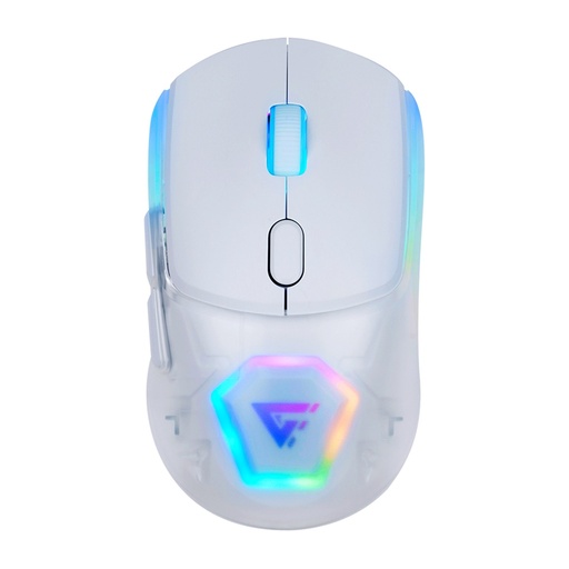 [KNM182541] Mouse Gamer Game Factor Óptico MOW700-WH Inalámbrico Bluetooth USB 26.000DPI