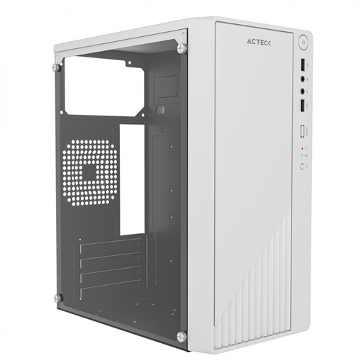 [CAB29092] Gabinete Acteck Kioto GC220 Mini-Tower, Micro-ATX/Mini-ITX USB 2.0 Fuente 500W sin Ventiladores Instalados