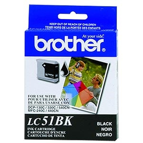 [PRI3141] Cartucho Brother LC51BK Negro 500 Páginas