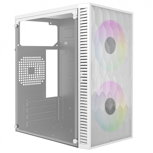 [CAB29161] Gabinete Acteck Fuji GC470 Mini-Tower Micro-ATX/Mini-ITX USB 2.0/3.0 Fuente 500W 2 Ventiladores Instalados