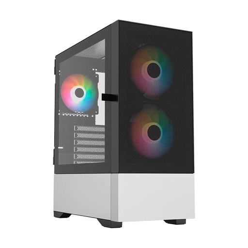 [CAB29163] Gabinete Balam Rush Nitrox Aircool 5500ABW Midi-Tower Micro-ATX/Mini-ITX/ATX USB 2.0/3.0 Sin Fuente 3 Ventiladores ARGB Instalados