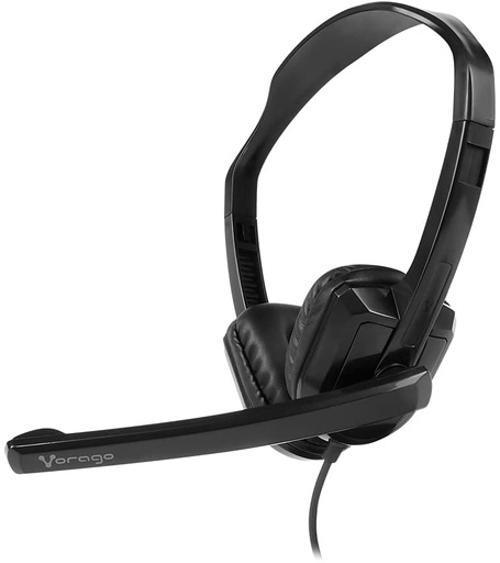 [AUD69953] Audífonos Vorago Con Micrófono HS-400 Alámbrico 1.8 Metros USB-A